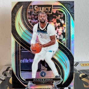 2024-25 Julius Randle Prizm Hologram Panini Select Card Mint condition